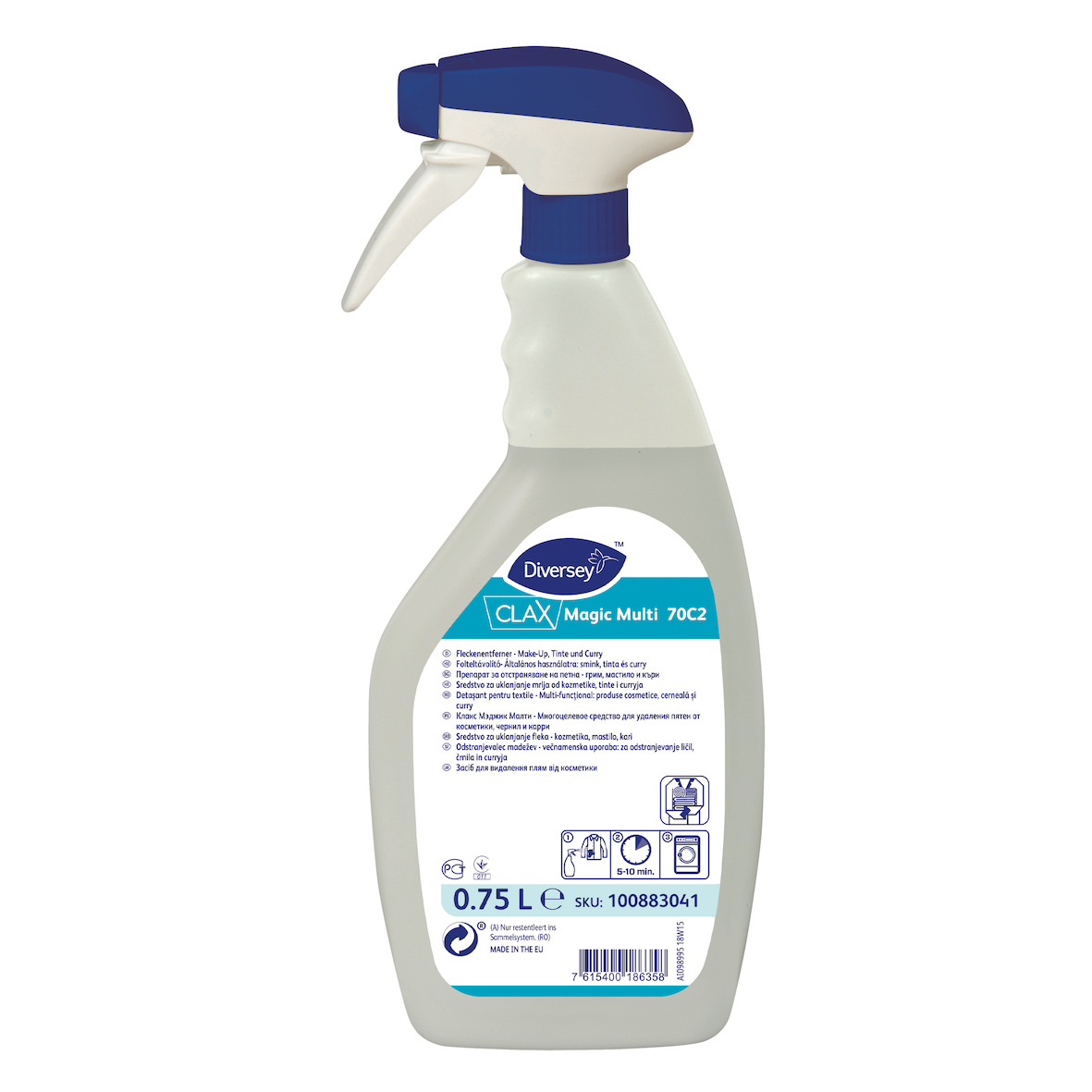 Diversey Засіб для видалення плям універсальний Clax Magic Multi 70C2 0,75L